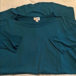 LuLaRoe Teal Top